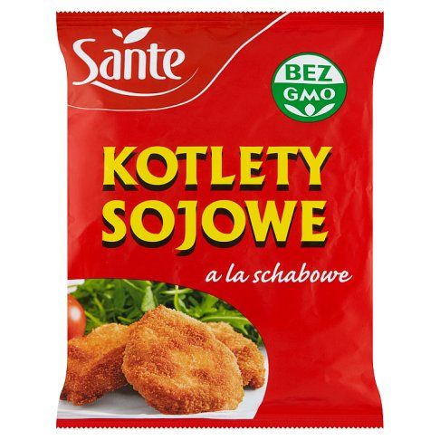 Kotlety sojowe a`la schabowy Sante 100g widok 1