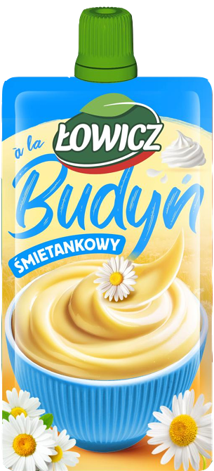 Deser a'la budyń śmietankowy Łowicz 100g widok 1