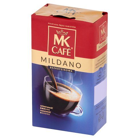 Kawa mielona bezkofeinowa Mildano Mk Cafe 250g widok 2