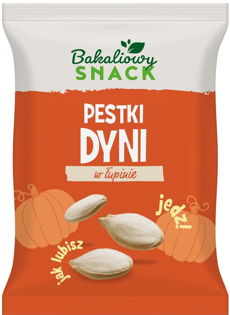 Pestki dyni w łupinie Bakaliowy Snack 200g widok główny 