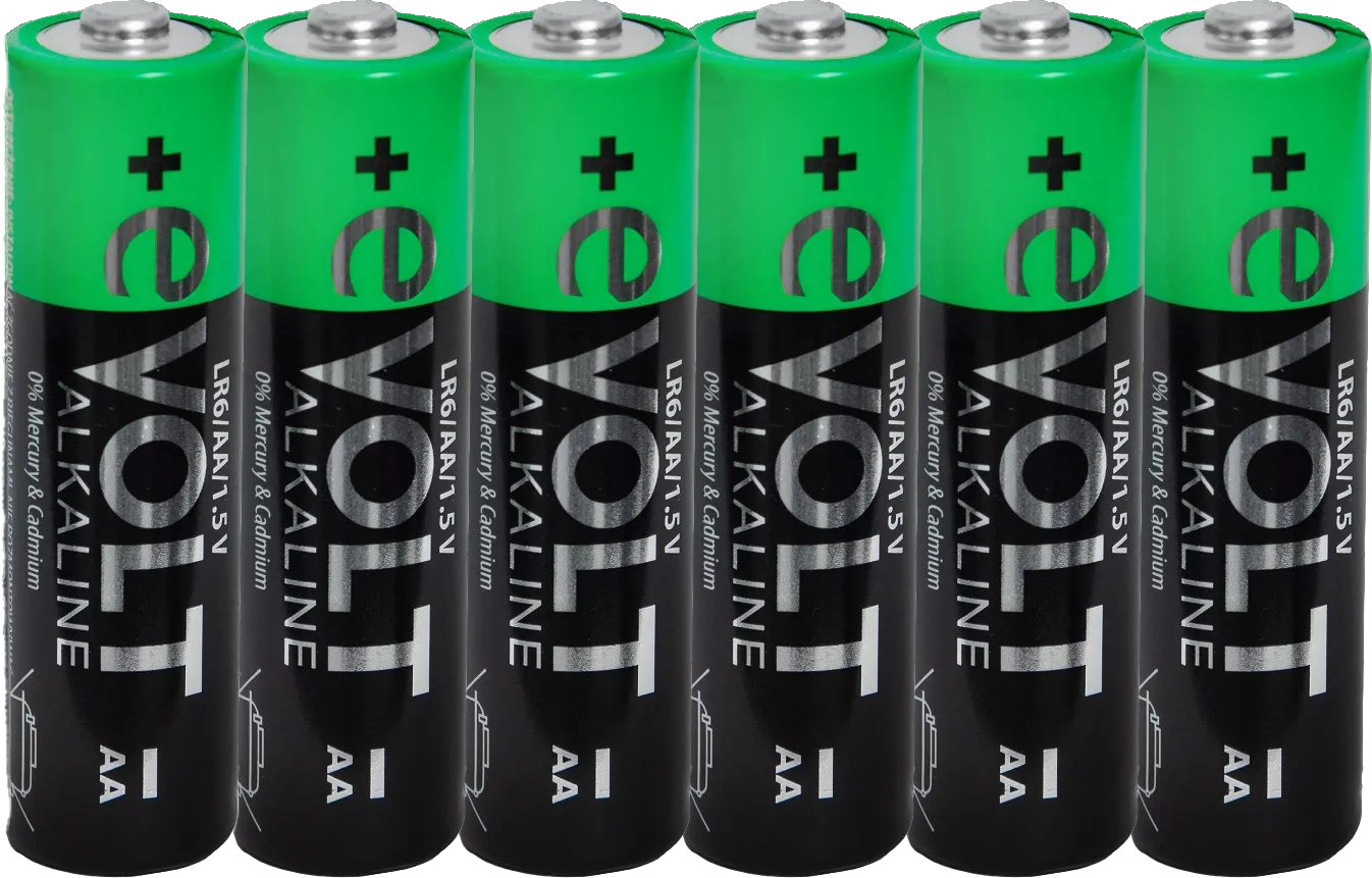 Bateria alkaliczna AA Lr6 E-Volt 6szt widok 1