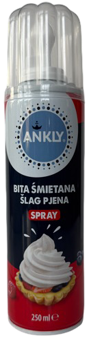 Śmietanka w sprayu Ankly 250ml widok 1