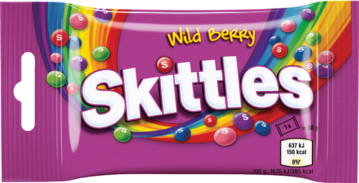 Cukierki Skittles wild berry 38g widok 1