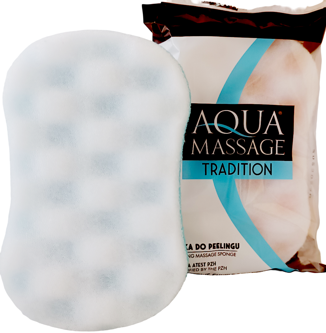 Gąbka do peelingu Aqua Massage widok 1