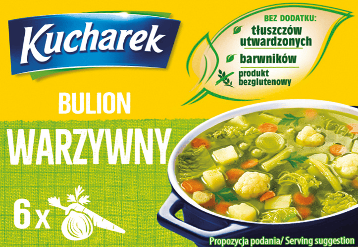 Bulion warzywny Kucharek 60g widok 1