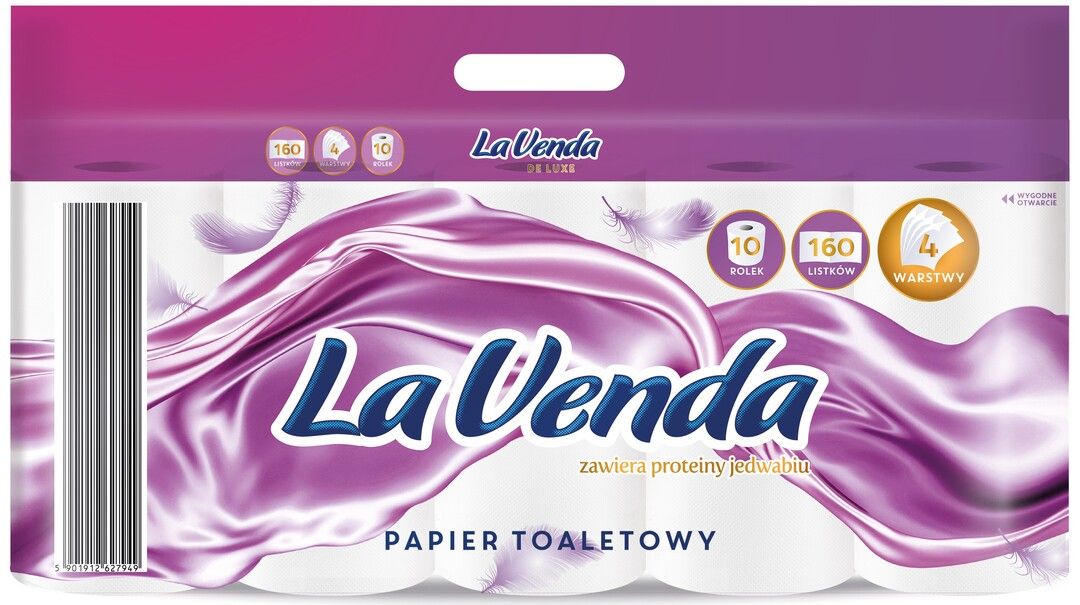 Papier toalet. Lavenda z prot. A10x160l 4w 22,08m widok 1