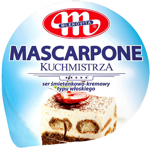 Ser mascarpone Kuchmistrza Mlekovita 250g widok 1