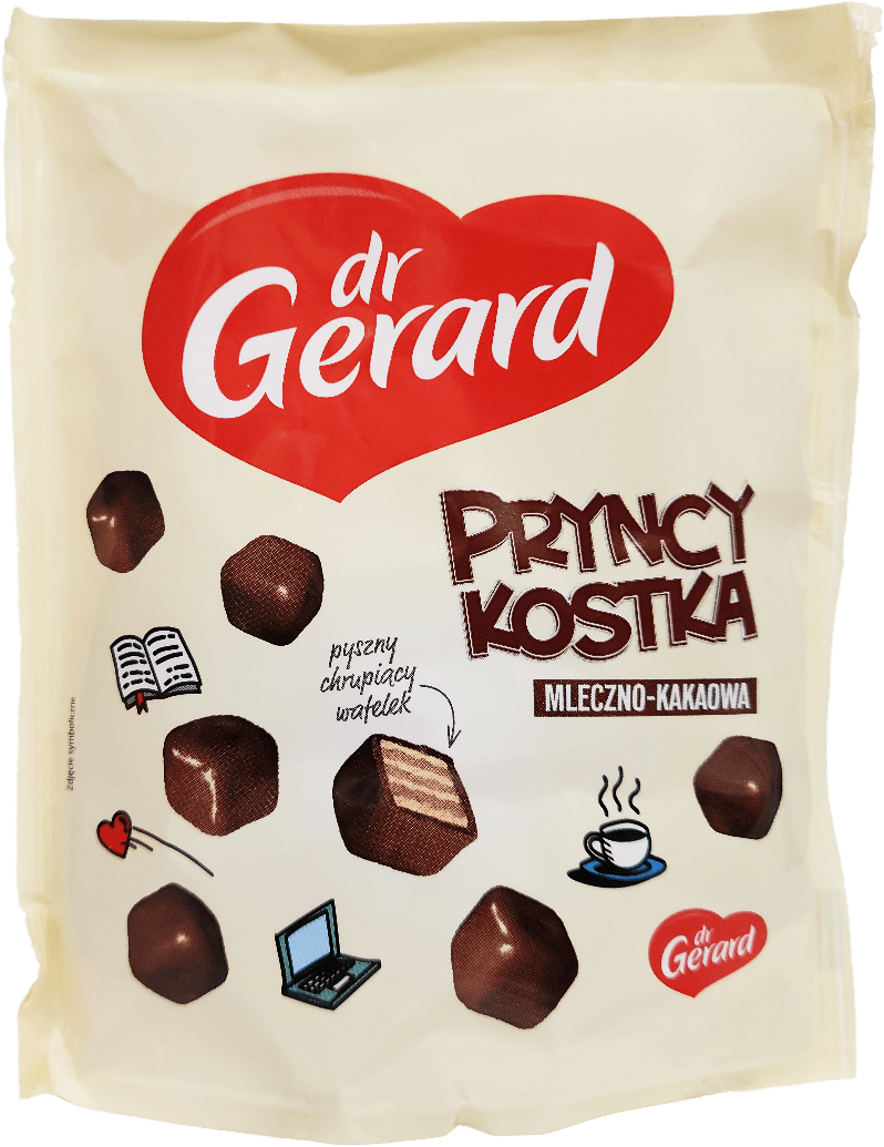 Wafelki pryncykostka Dr Gerard 130g widok główny 