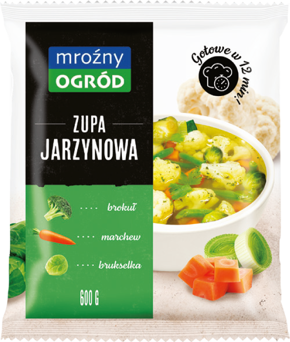 Zupa jarzynowa Mroźny Ogród 600g widok główny 