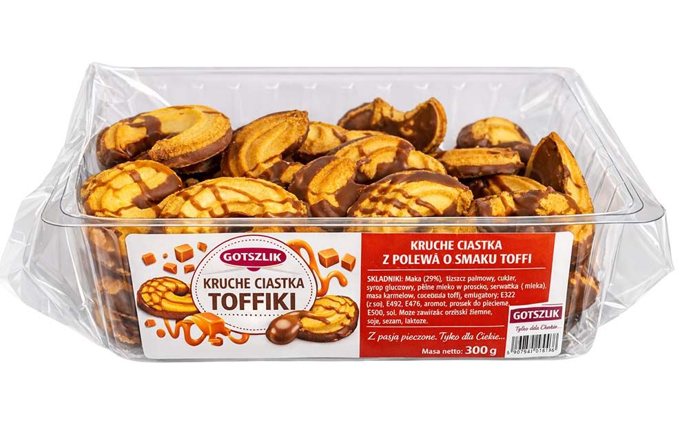 Ciastka kruche Toffiki Gotszlik 300g widok 1