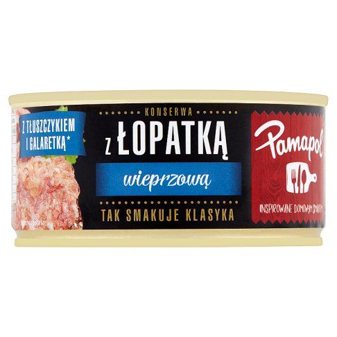 Konserwa z łopatką wieprzową Pamapol 300g widok 1