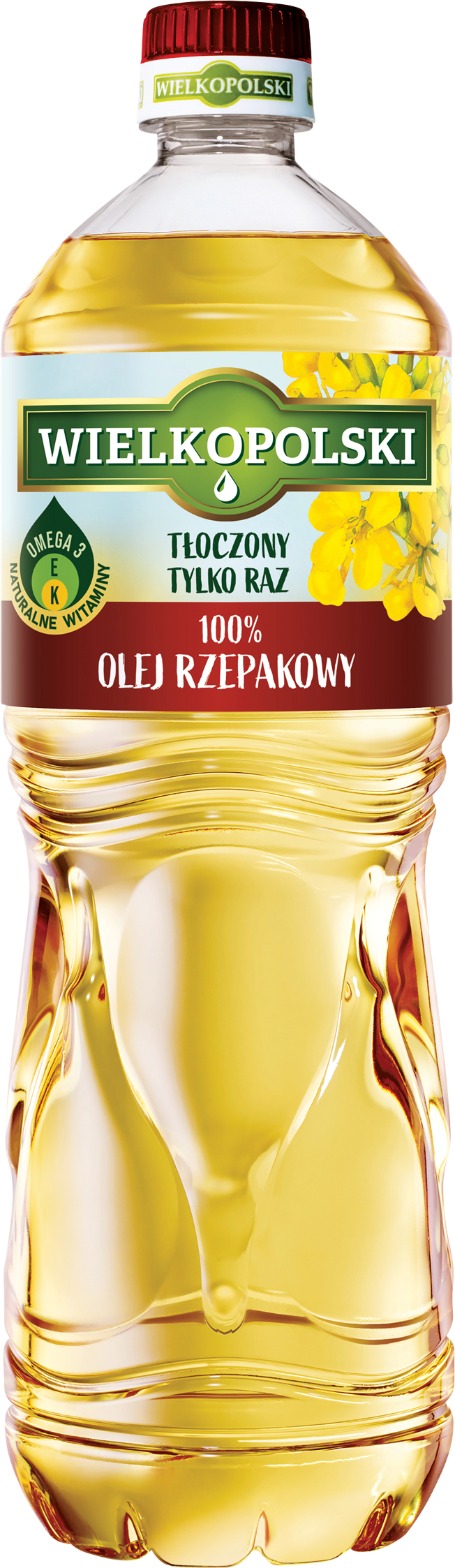 Olej rzepakowy Wielkopolski 1l widok 1