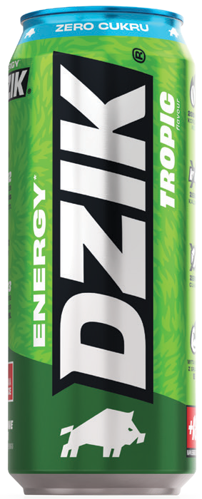 Napój energetyczny tropic WK Dzik 0,5l puszka widok główny