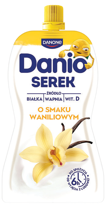 Serek Danio w saszetce 120g mix widok 2