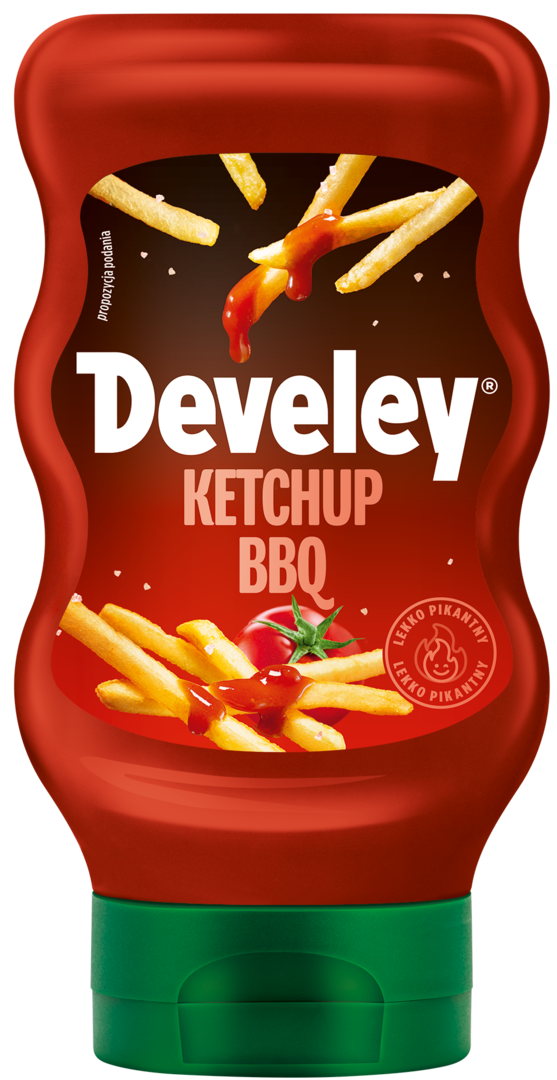 Ketchup BBQ Develey 346g widok 1