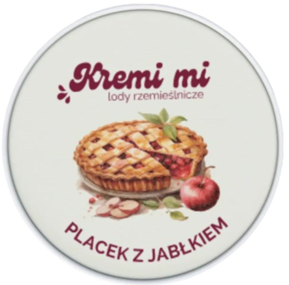 Lody kubek placek z jabłkiem Kremi Mi 470ml widok główny 