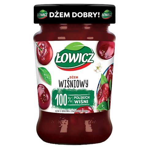 Dżem wiśniowy Łowicz 280g widok 1