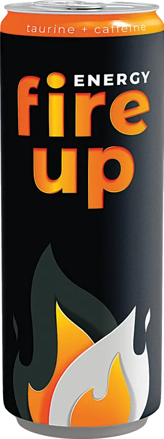 Napój energet. Fire Up 250ml puszka widok 1