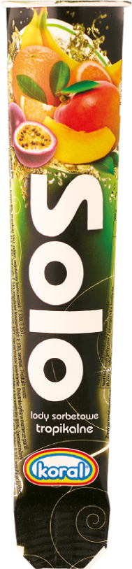 Lody Solo Koral 105ml mix widok 2