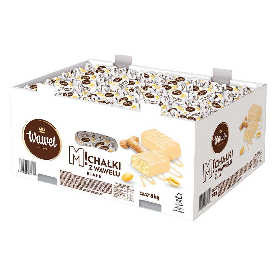Cukierki Michałki białe Wawel 8kg widok 1