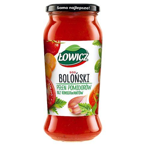 Sos boloński Łowicz 500g widok 1