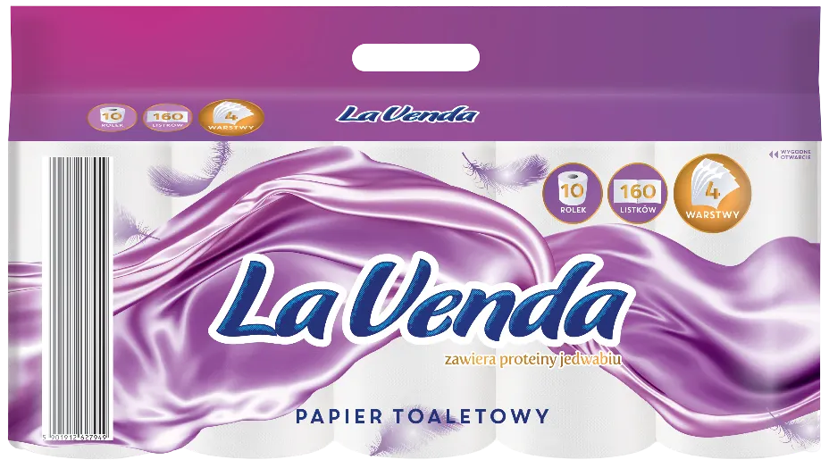 Papier toalet. Lavenda z prot. A10x160l 4w 22,08m widok 1