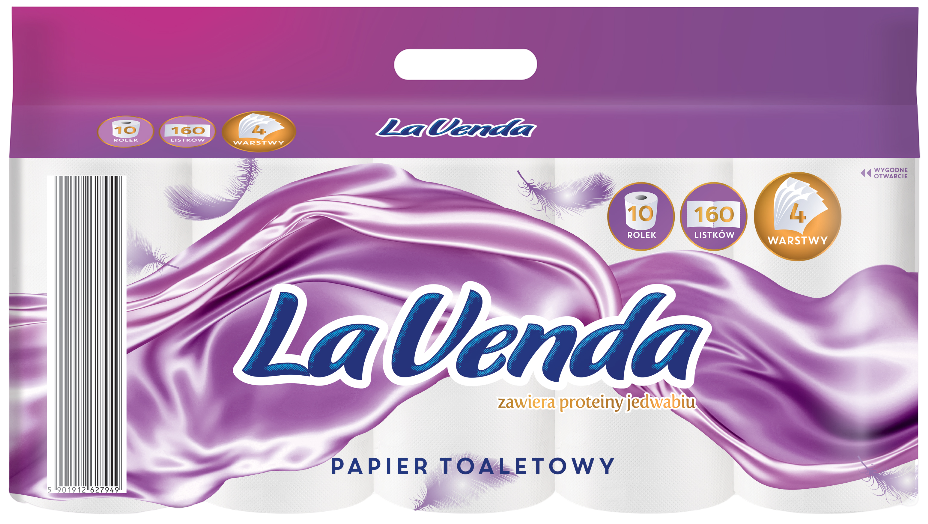Papier toalet. Lavenda z prot. A10x160l 4w 22,08m widok 1