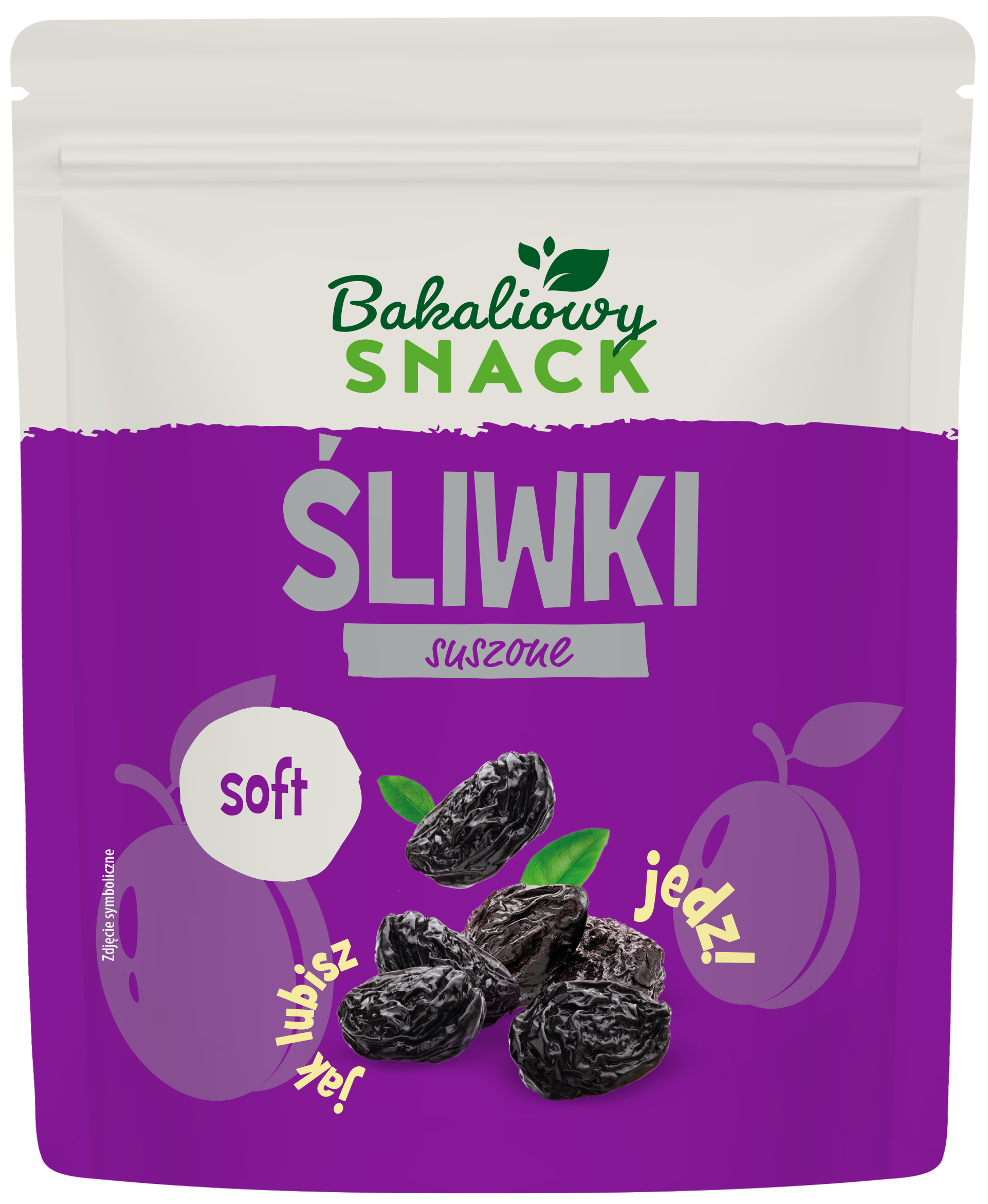 Śliwki suszone soft Bakaliowy Snack 200g widok 1
