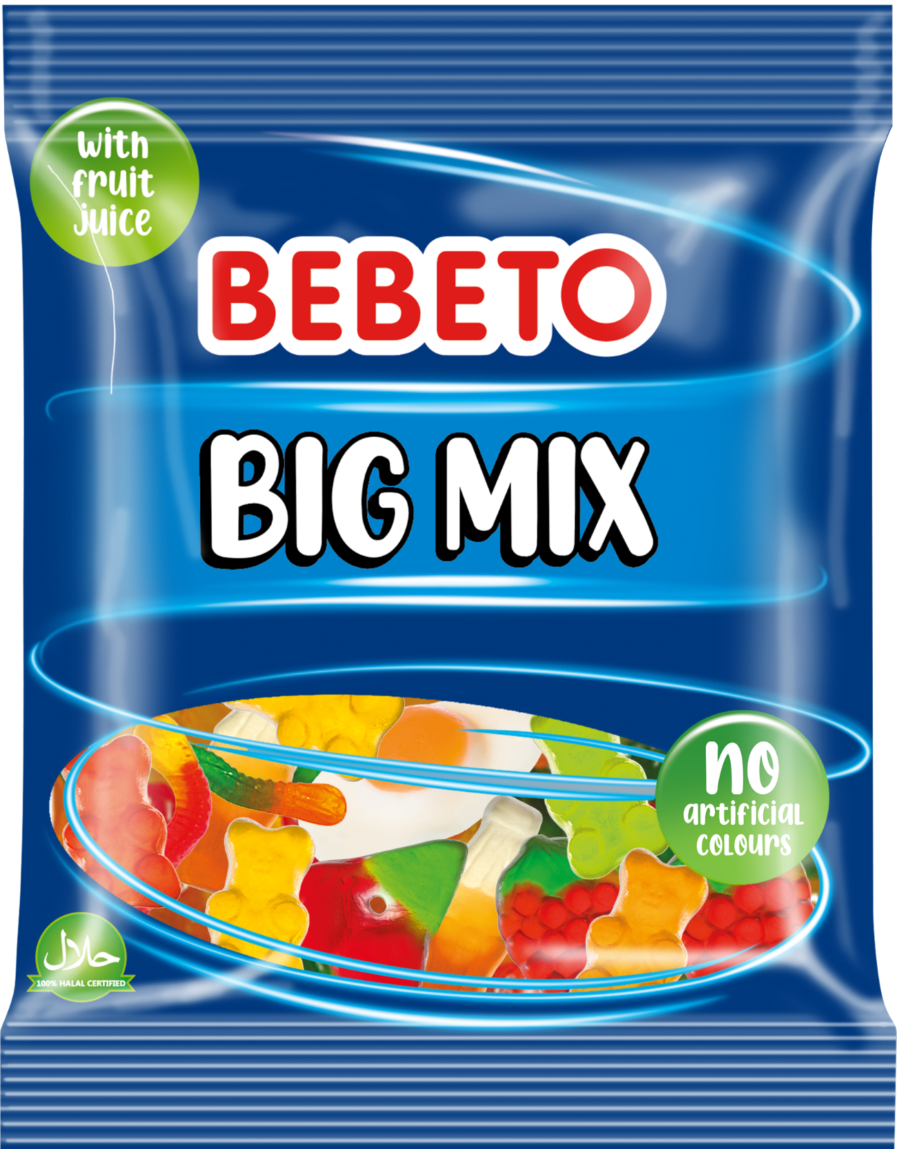 Żelki big mix Bebeto 150g widok 1