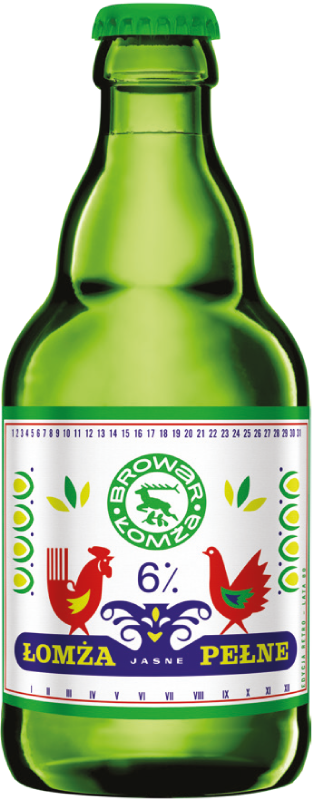 Piwo Łomża Retro 330ml 6% but. bzzw. widok 1