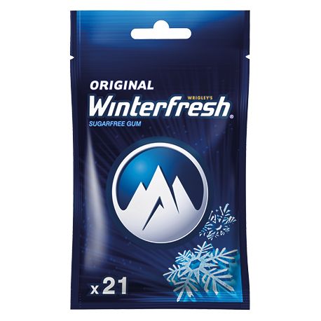 Guma Orbit winterfresh original 21szt. drażetki widok 1