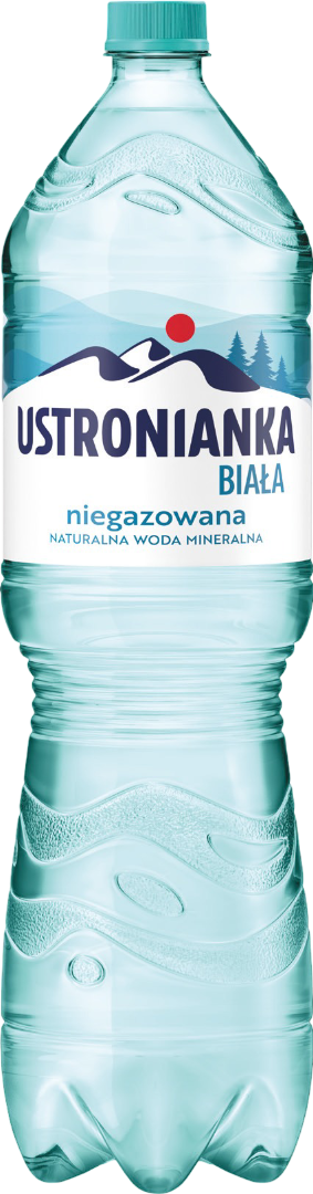 Woda niegaz. mineral. Ustronianka 1,5l widok 1