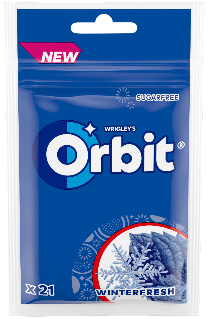 Guma Orbit winterfresh drażetki 21szt widok 1
