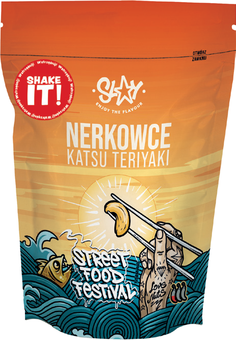 Nerkowce smażone o smaku teriyaki Slay 125g widok 1