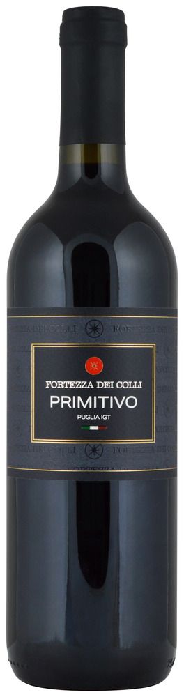 Wino W cz. Primitivo Fortezza Dei Colli 0,75l 13% widok 1