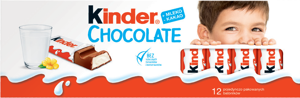 Czekolada Kinder 150g widok główny 