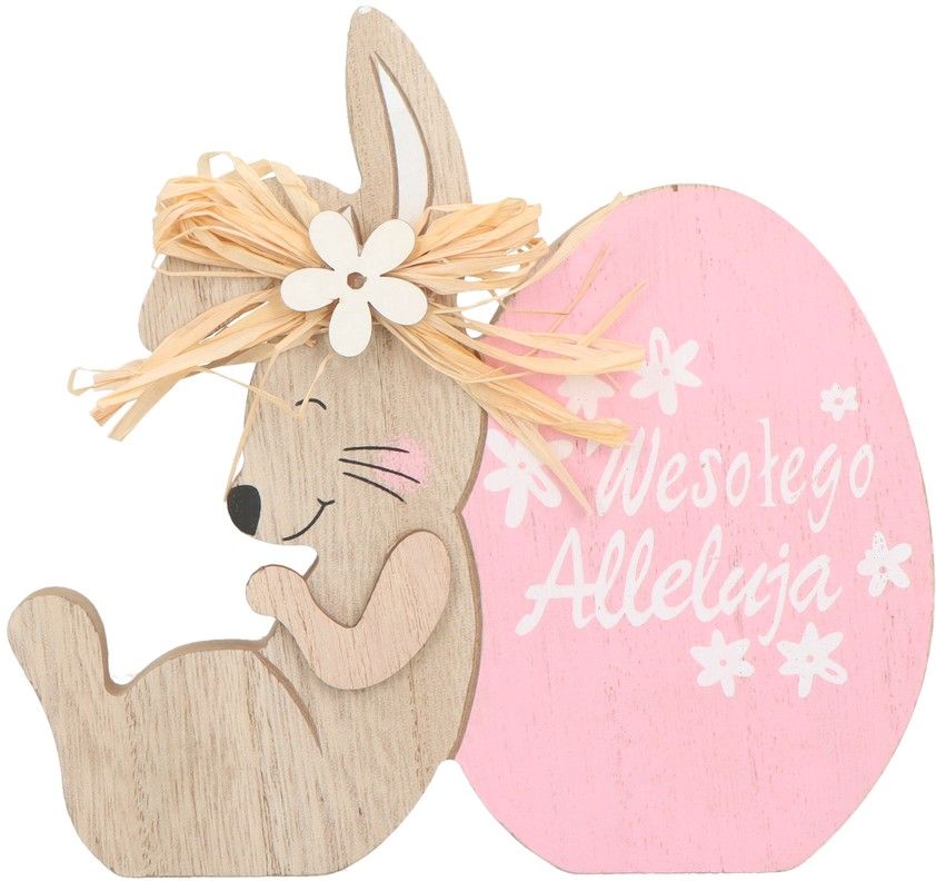 Figurka dekoracyjna drewniana mix WN26 widok 2