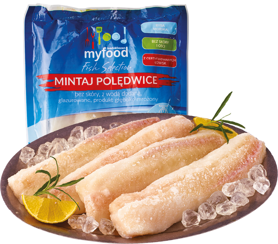Polędwice z mintaja My Food 500/450g widok główny 
