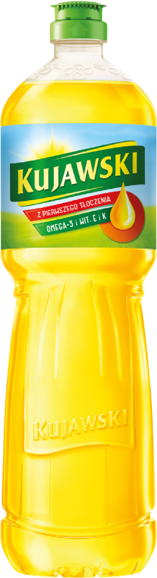 Olej rzepakowy Kujawski 1l widok główny