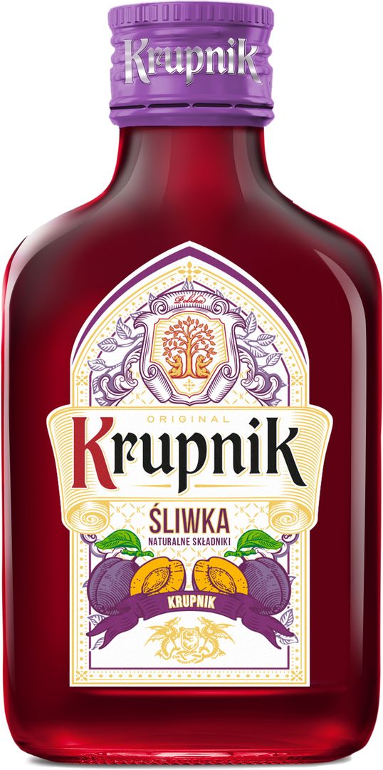 Likier Krupnik śliwka 90ml 26% widok 1