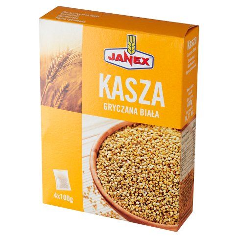 Kasza gryczana biała Janex 4x100g widok 2