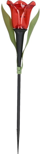 Lampa solarna kwiatek 1 LED O26 widok 1