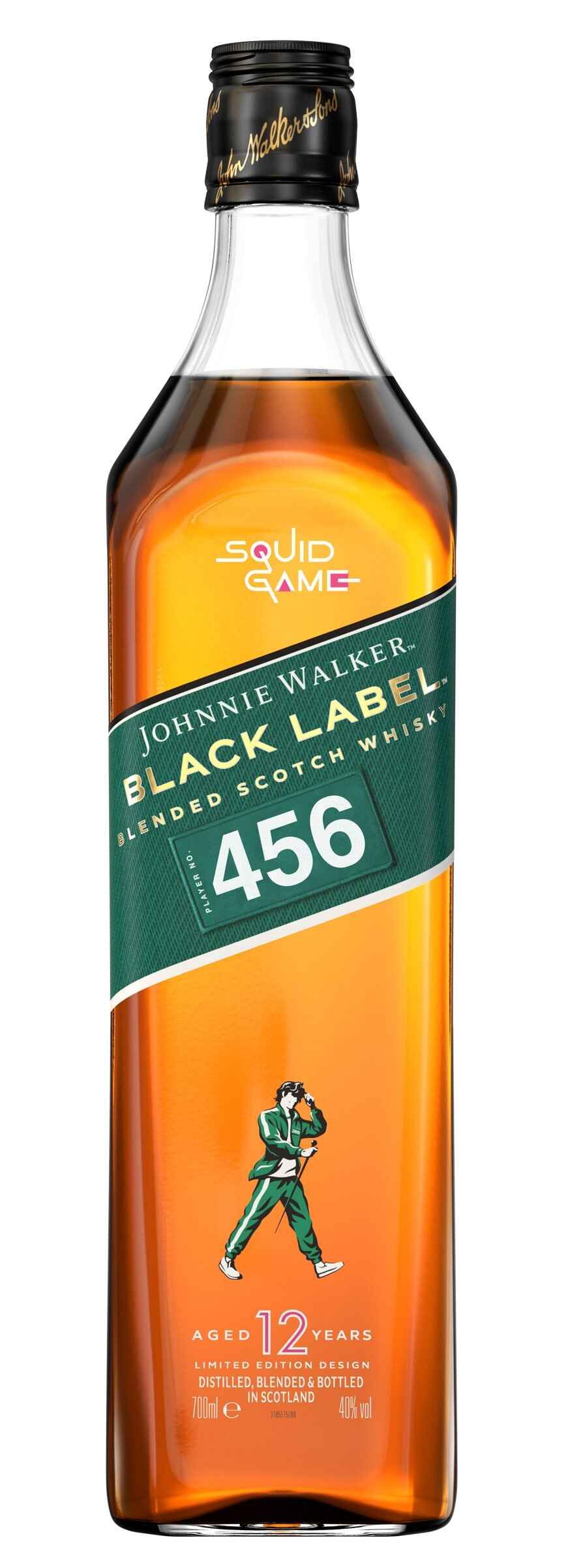 Whisky Johnnie Walker Black Label squid 0,7l 40% widok 1