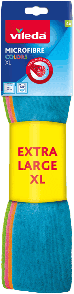 Ściereczka mikrofibra extra large Vileda 4szt widok 1