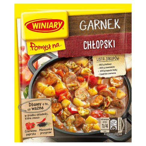 Pomysł na chłopski garnek Winiary 40g widok 1