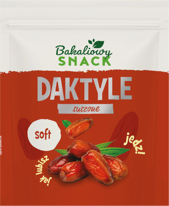 Daktyle suszone soft Bakaliowy Snack 200g widok główny