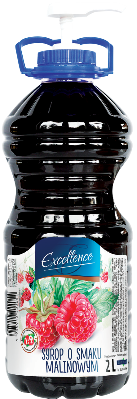Syrop malinowy Excellence 2l widok 1