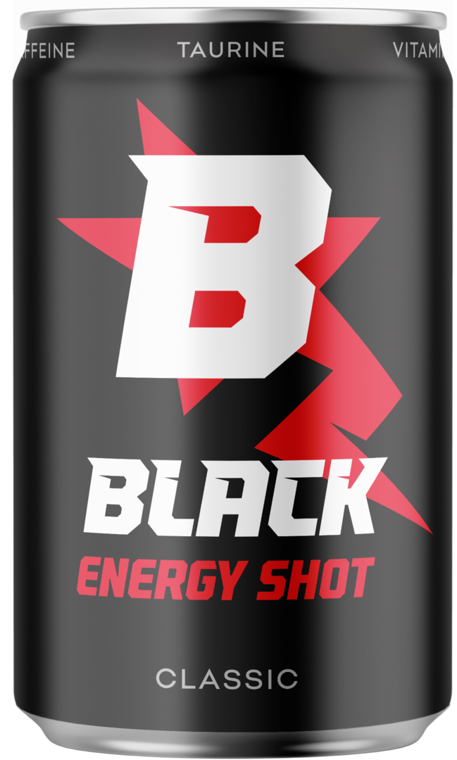 Napój energet. classic shot Black 150ml puszka widok 1
