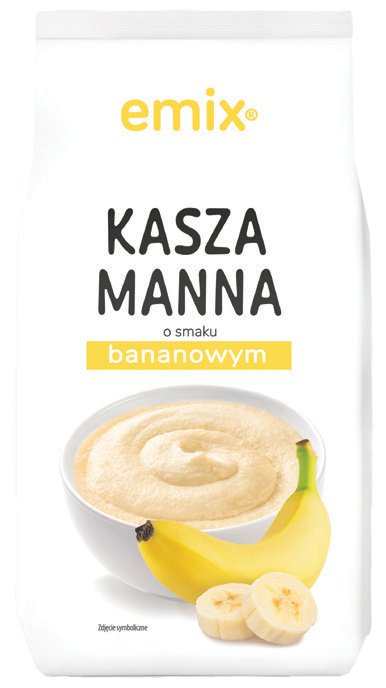 Kasza manna bananowa Emix 500g widok 1