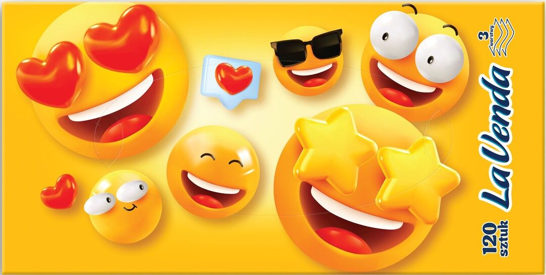 Chusteczki hig. Lavenda 3w 120szt. widok 1